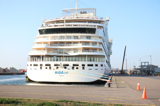 IJmuiden, the Netherlands - May 1st, 2022: Aida Sol