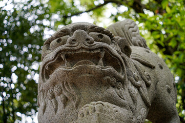 神社の狛犬