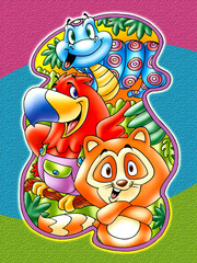 cute cartoon animals