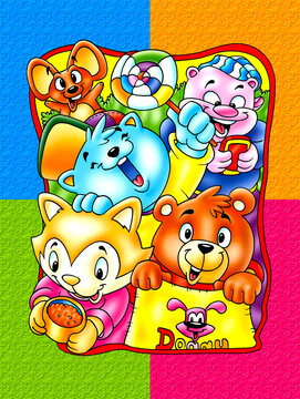 cute cartoon animals