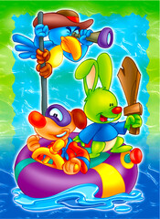 cute cartoon animals