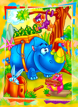 cute cartoon animals