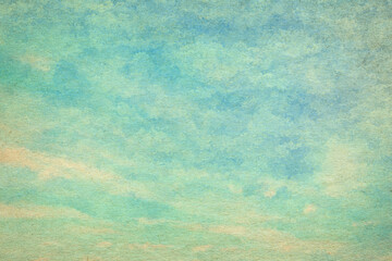vintage watercolor clouds