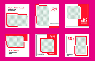 mockup post facebook and instagram