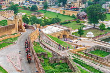 Fototapeta premium The Republic of India is the seventh largest country in the world by area and, with over a billion people, is second only to China in population