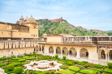 Fototapeta premium The Republic of India is the seventh largest country in the world by area and, with over a billion people, is second only to China in population