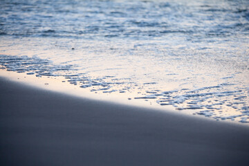 Beautiful view of Polish Baltic Sea at Niechorze.