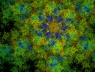 Imaginatory fractal abstract background Image