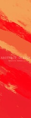 Abstract Red Orange paint Background. Vector illustration design