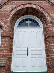 Thankful Baptist Church entrance door