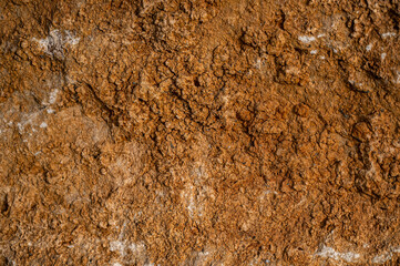 Close up of textured absract sand stone