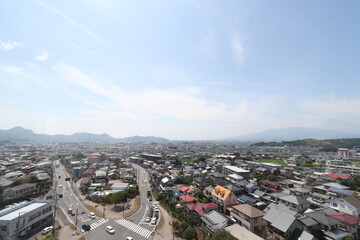 静岡県函南町の町並み