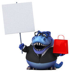 Fun Trex - 3D Illustration