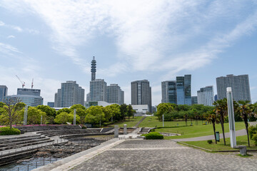 Fototapeta na wymiar 横浜　ベイエリアの風景 