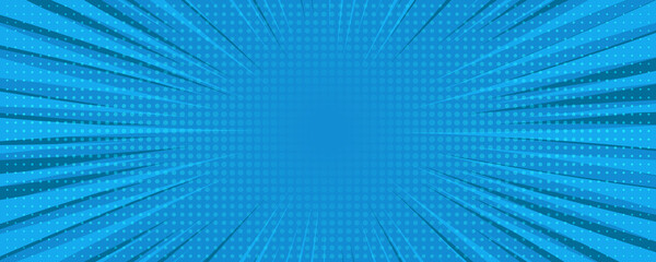 Obraz premium Colorful comic book background in pop art style