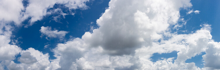 panorama sky and cloud beautiful background