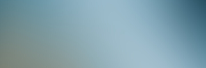 Soft gradient Banner with Smooth Blurred blue gray pastel colors