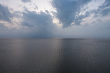 Clouds on Mobile Bay 