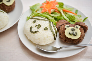 ハンバーグ　キャラクター