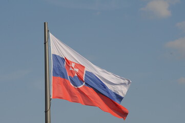 flag, symbol, sign, Slovakia, Europe,
