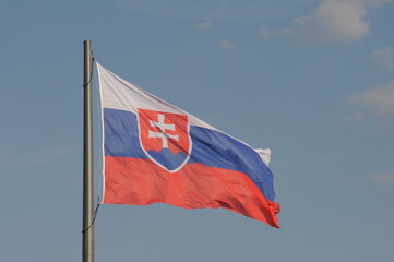 flag, symbol, sign, Slovakia, Europe,