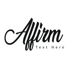 Modern calligraphy text. Vector hand-drawn illustration black and white