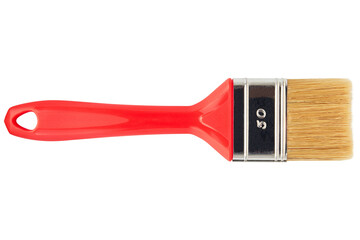 Paint brush isolated over white background.