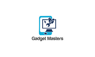 Gadget logo design vector templet, 