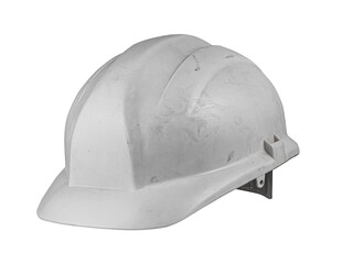 Construction Safety Helmet, Protective Hard Hat on White Background. File with Clipping Path.