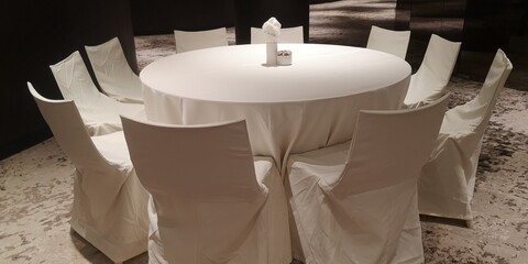 wedding table setting