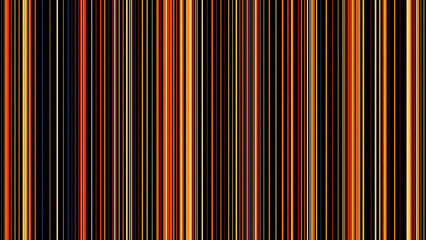 Abstract background of colored neon lines. Animation. Colored lines moving along the wall vertically