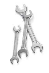 Combination Wrench isolated on white background.