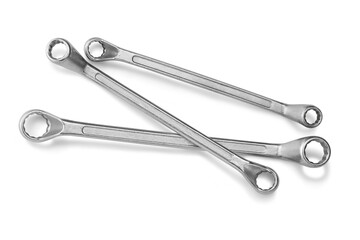 Combination Wrench isolated on white background.