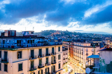 Naklejka premium Dans les rues de Naples