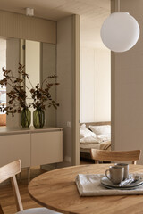 modern loft style apartment, loft style open plan apartment