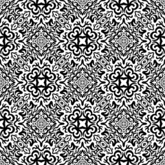 Vector seamless pattern. Modern stylish texture. Repeating geometric tiles with dotted rhombus.Vector minimalist background. Simple geometric seamless pattern with tiny floral silhouettes, small.