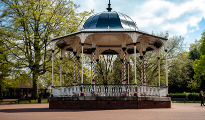 Wolverhampton  west park band stand