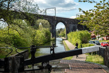 viaduct and canal Wolverhampton