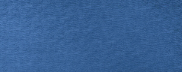 abstract background of blue wavy fabric