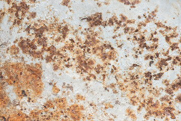 Texture and surface with rusty iron background.