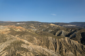 mountainous landscape in the south of Spain