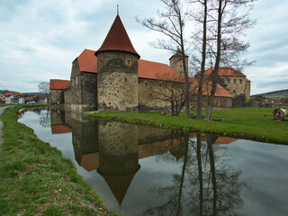Naklejka premium Castle Svihov in West Bohemia,Czech Republic,Europe,Central Europe 