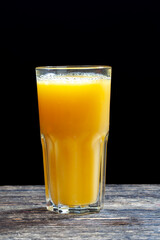 citrus natural real juice from ripe and juicy orange