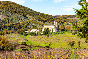 Naklejka premium Magnificent medieval monastery