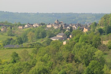Fototapeta na wymiar Perpezac le Blanc (Corrèze)