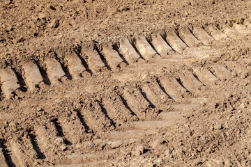 part of the territory of an agricultural field with fertile soil