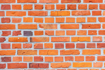  old red vintage brick wall