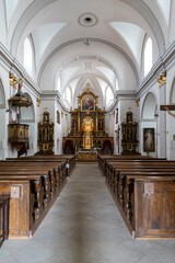 Fototapeta na wymiar Monastery of the Mother of God Hedec, Eastern Bohemia, Czech Republic