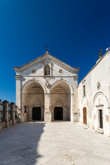 Fototapeta na wymiar Sanctuary of San Michele Arcangelo, UNESCO site, Monte Santangelo, Puglia, Italy