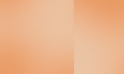 Orange mesh on a light background